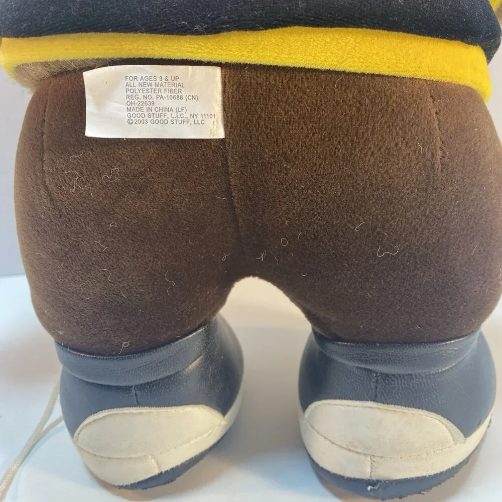 Pittsburgh Steelers NFL Plush Teddy Bear Football Stuffed Animal 2003 Vintage‎